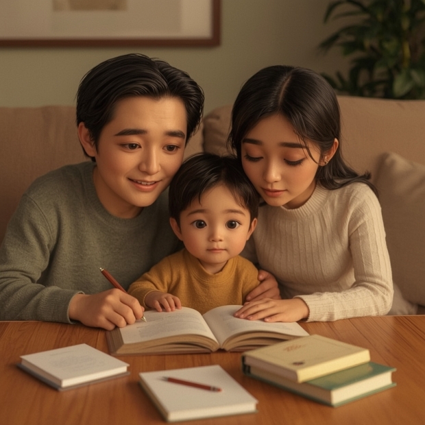 Lucid_Realism_A_heartwarming_3D_scene_of_a_loving_Asian_family_3.jpg