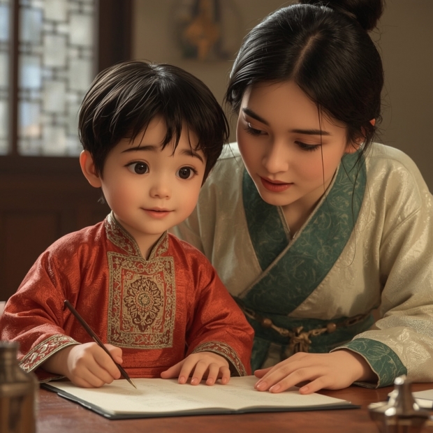 Lucid_Realism_A_polite_and_kindhearted_young_boy_with_a_gentle_2.jpg