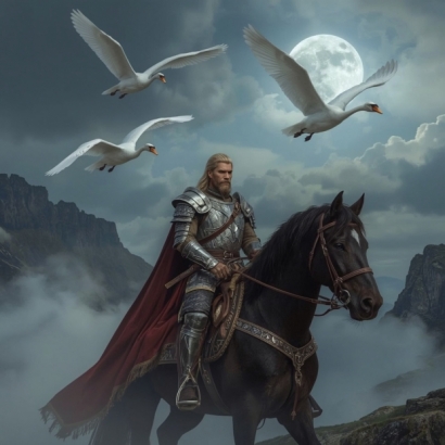 Lucid_Realism_A_40yearold_majestic_warrior_with_a_strong_jawli_0.jpg
