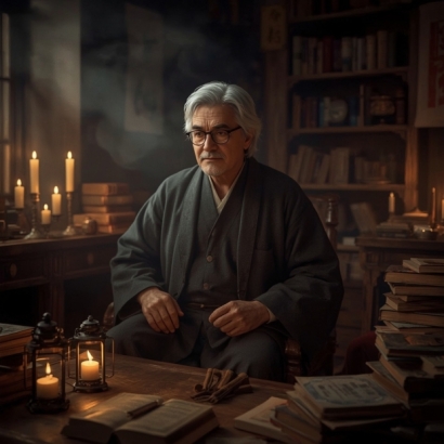 Lucid_Realism_A_50yearold_bespectacled_scholar_with_wrinkles_a_1.jpg