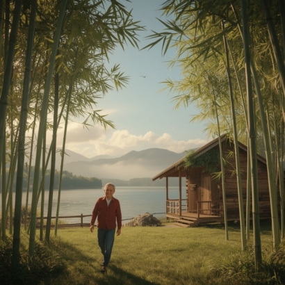 Lucid_Realism_A_serene_3D_scene_depicts_a_60yearold_charismati_2.jpg
