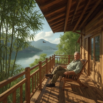 Lucid_Realism_A_serene_3D_scene_depicting_a_60yearold_man_with_3.jpg