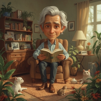 Lucid_Realism_A_60yearold_man_with_a_kind_face_silver_hair_and_1.jpg