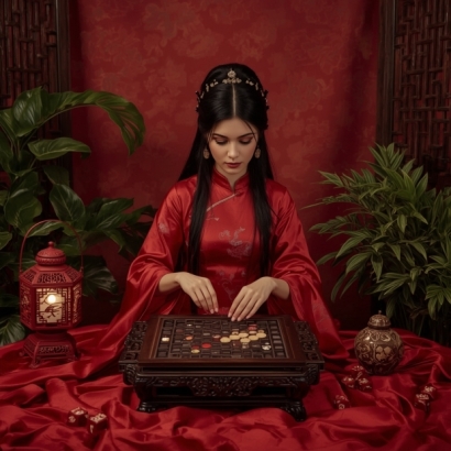 Lucid_Realism_A_stunning_porcelainskinned_Asian_woman_with_int_2.jpg
