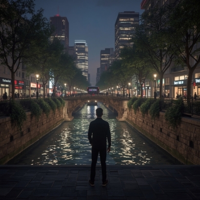 Lucid_Realism_A_stunning_reallife_cityscape_at_dusk_with_vibra_0.jpg