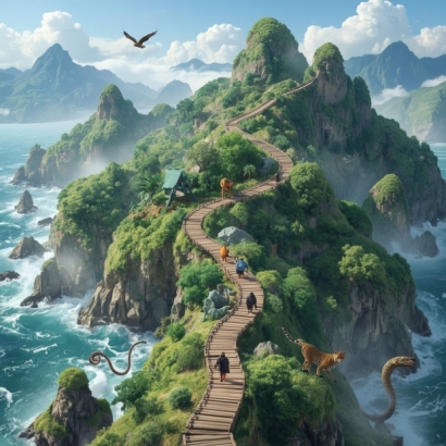 Lucid_Realism_A_breathtaking_3D_illustration_of_Qinling_Mounta_2.jpg