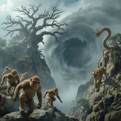 Lucid_Realism_A_majestic_3D_scene_depicting_the_perilous_Qinli_2.jpg