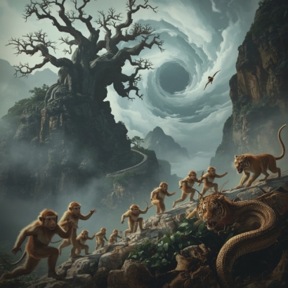 Lucid_Realism_A_majestic_3D_scene_depicting_the_perilous_Qinli_0.jpg