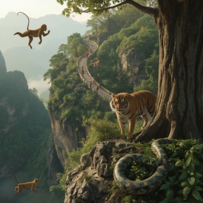 Lucid_Realism_A_breathtaking_3D_scene_of_Qinling_Mountains_wit_2.jpg