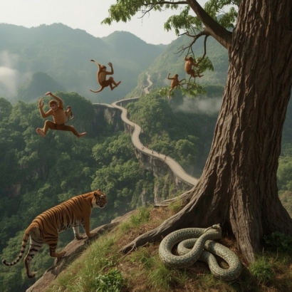 Lucid_Realism_A_breathtaking_3D_scene_of_Qinling_Mountains_wit_0.jpg