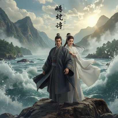 Lucid_Realism_A_majestic_3D_scene_depicting_a_heroic_man_and_a_2.jpg