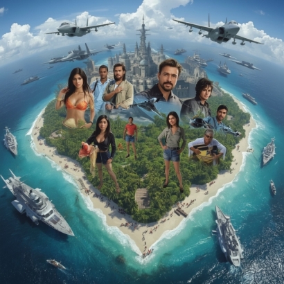Lucid_Realism_A_stunning_3D_island_paradise_inhabited_by_beaut_1.jpg