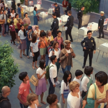 Lucid_Realism_A_3D_illustration_of_a_community_voting_scene_se_3.jpg