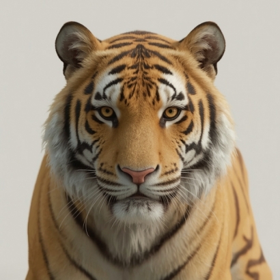 Lucid_Realism_A_highly_realistic_3D_rendering_of_a_yellow_tige_0.jpg