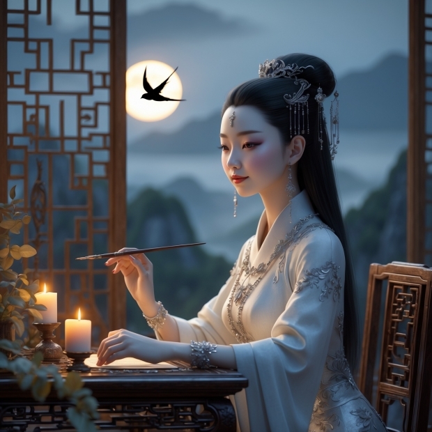 Leonardo_Phoenix_10_A_beautiful_Chinese_woman_with_porcelain_s_0 _1_.JPG